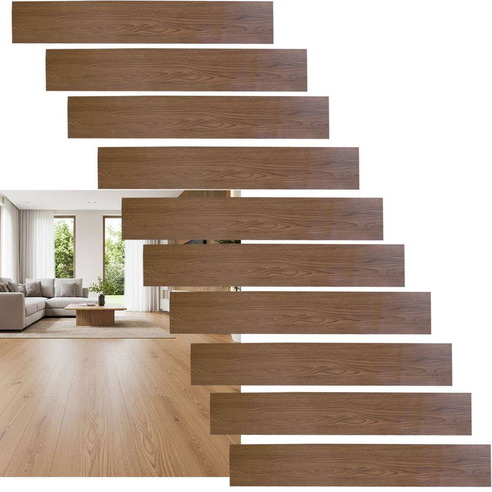 Piso Vinilico 1m2 Autoadesivo Chao Madeira Falsa Sala Estar Cozinha Copa Banheiro Reforma Obra Casa Lavanderia Decoraçao