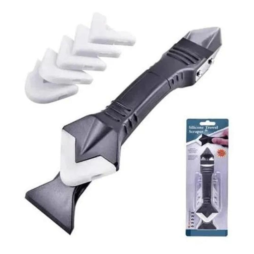 2X Espatula Removedora De Silicone Rejunte Piso Massa Calafe