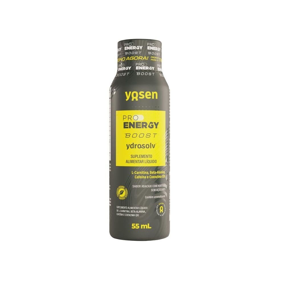 Pre-Treino Pro Energy Boost Abacaxi Com Hortelã 55Ml Yosen