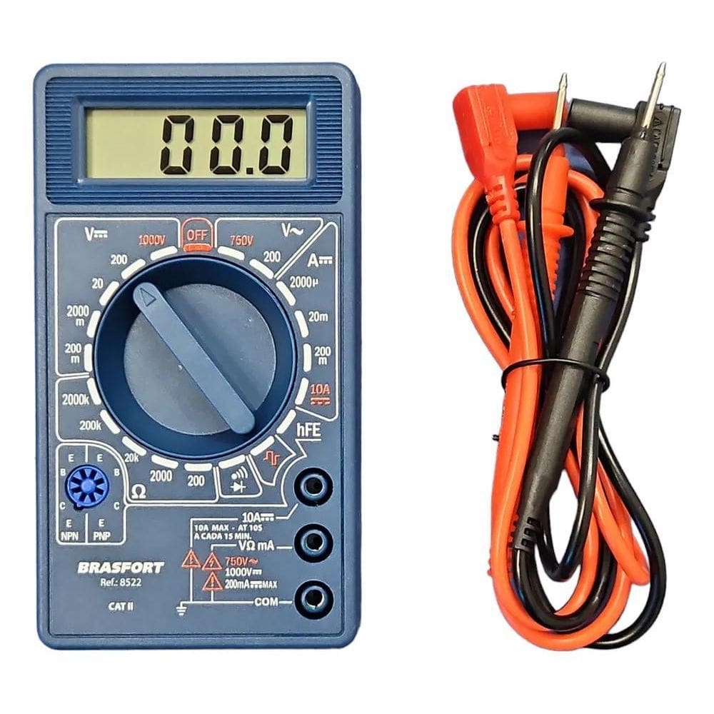 Brasfort 8522 / Dt830B Multímetro Digital Portá