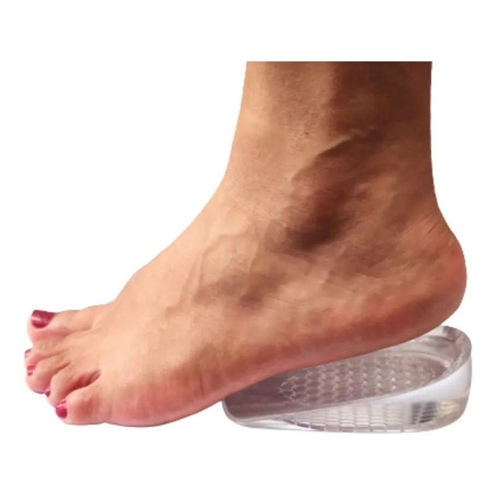 2X Palmilha Para Aumentar Altura Até 3 Cm Perna Menor Aciden