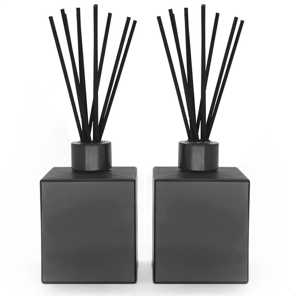 2X Kit 2 Difusores Aromatizador De Varetas Frasco Vidro 250M