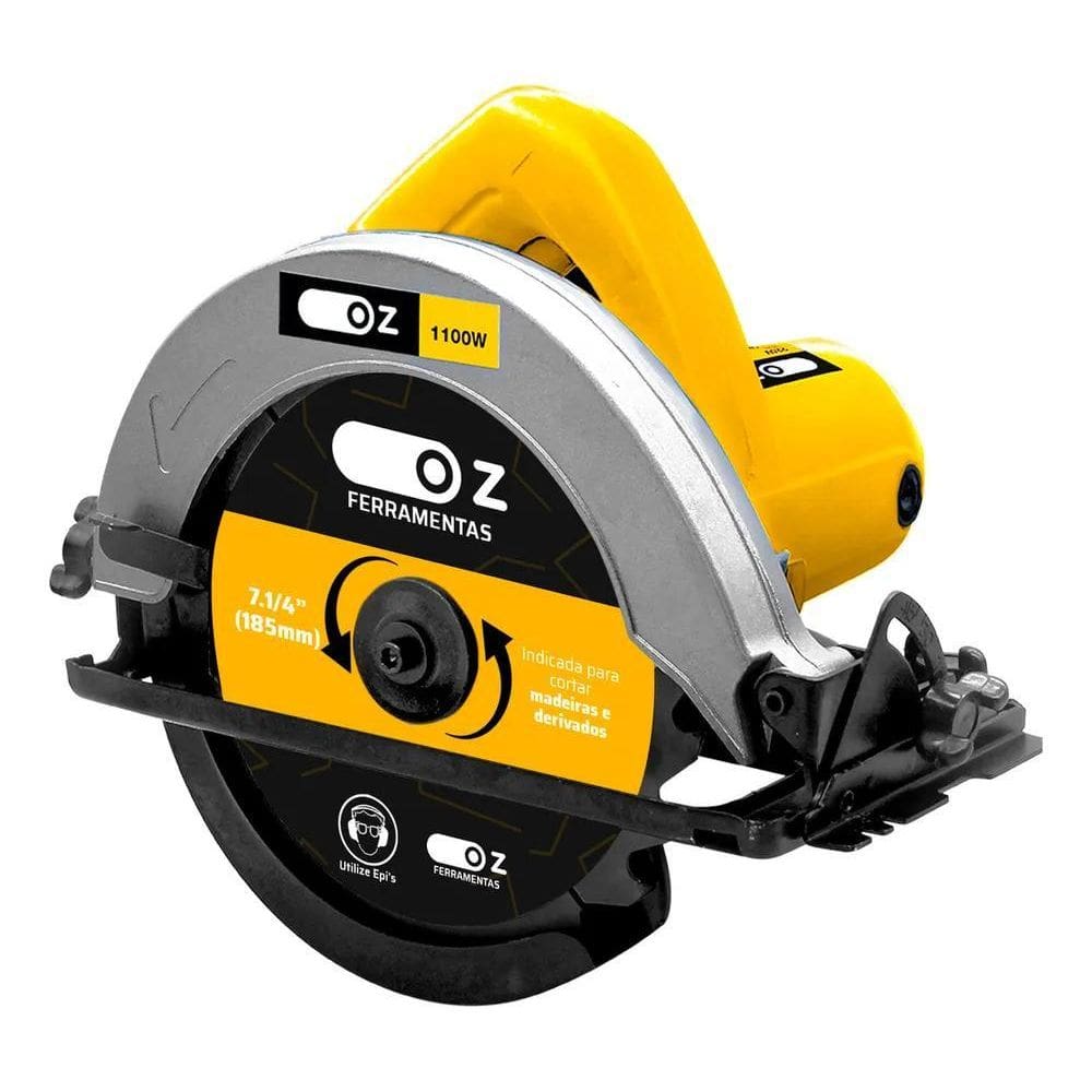 2X Serra Circular 7.1/4 Pol 185Mm Para Madeira