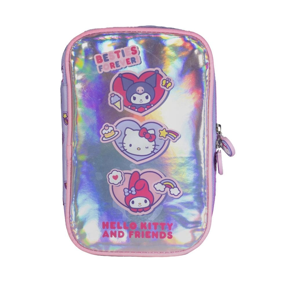 Estojo Box Escolar Amigos da Hello Kitty and Friends