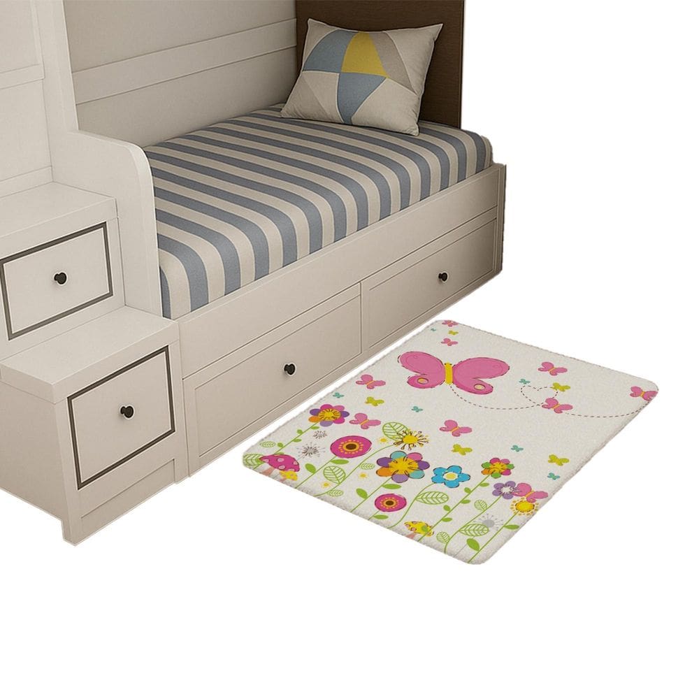 Tapete Infantil Estampado 1,00 X65 Decorativo Antiderrapante