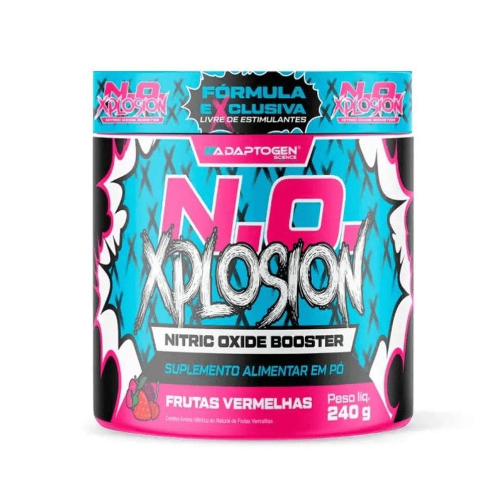 Pré Treino N.O Xplosion Sabor Frutas Vermelhas 240G