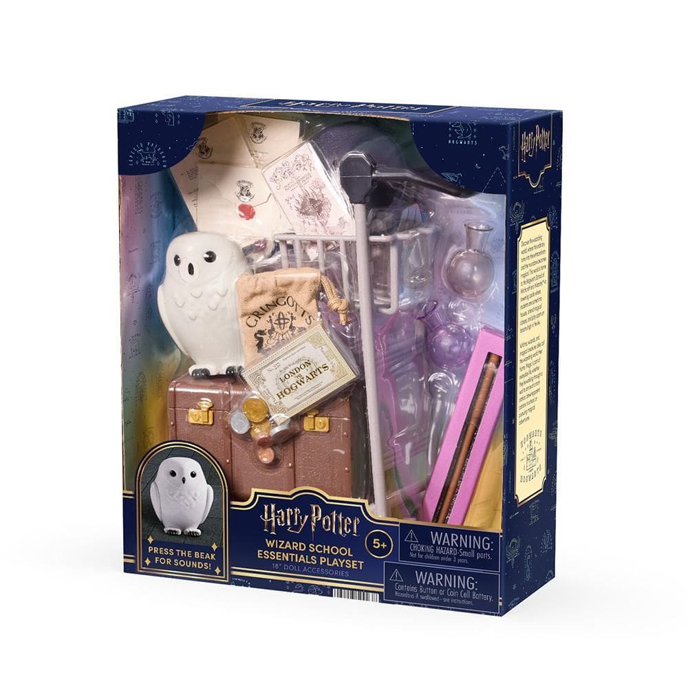 Playset Harry Potter - Itens Essenciais da Escola de Magia