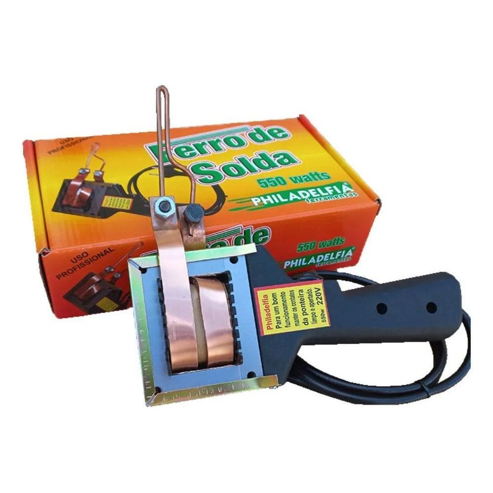 2X Ferro De Solda 550W Estanho Philadelfia