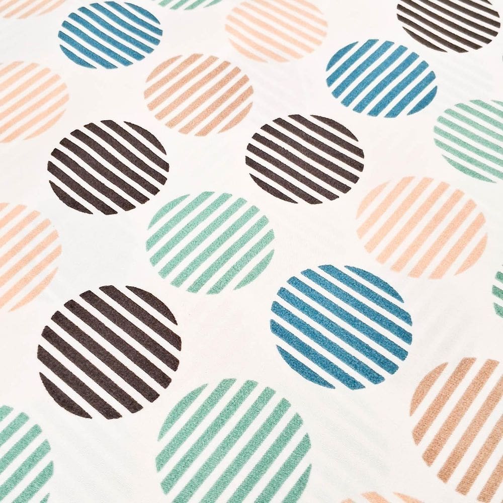 4 Metros Tecido Percal Estampado Microfibra 100% Poliéster