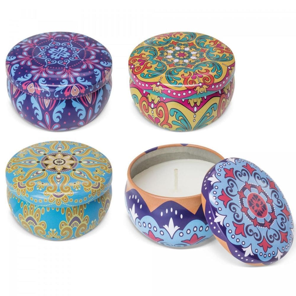 Kit 2 Super Aromatizada Perfumada Aromas Lata Decorativa