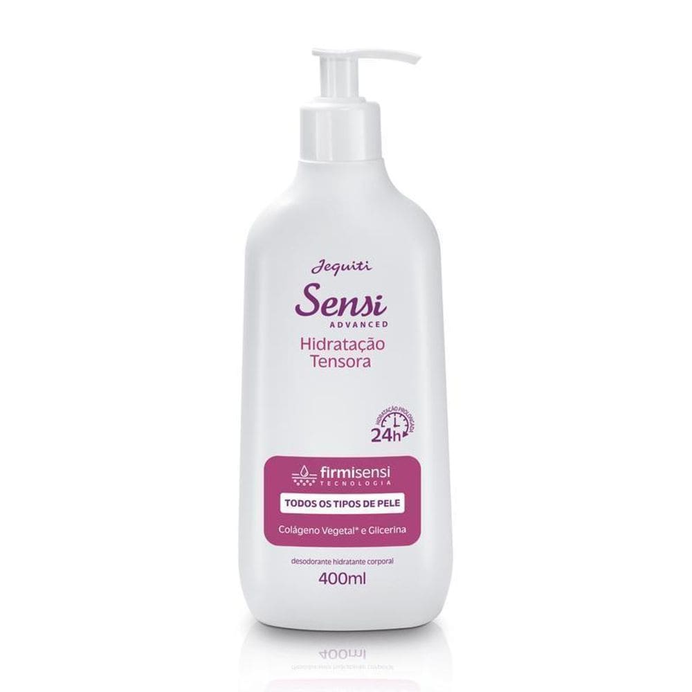 Hidratante Sensi Tensora 400Ml  Embalagem Nova  - Jequiti