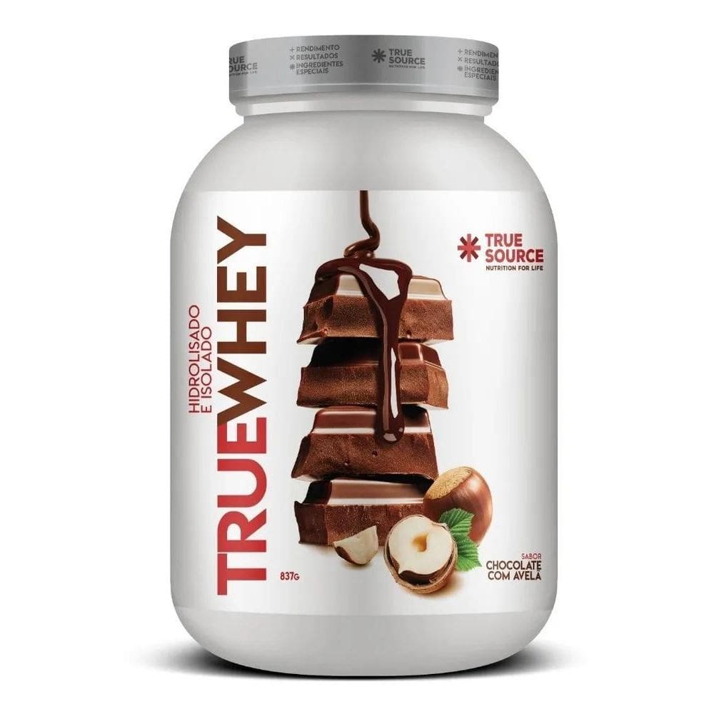 2X Whey Isolado E Hidrolisado Whey Gourmet 837G - True Sourc