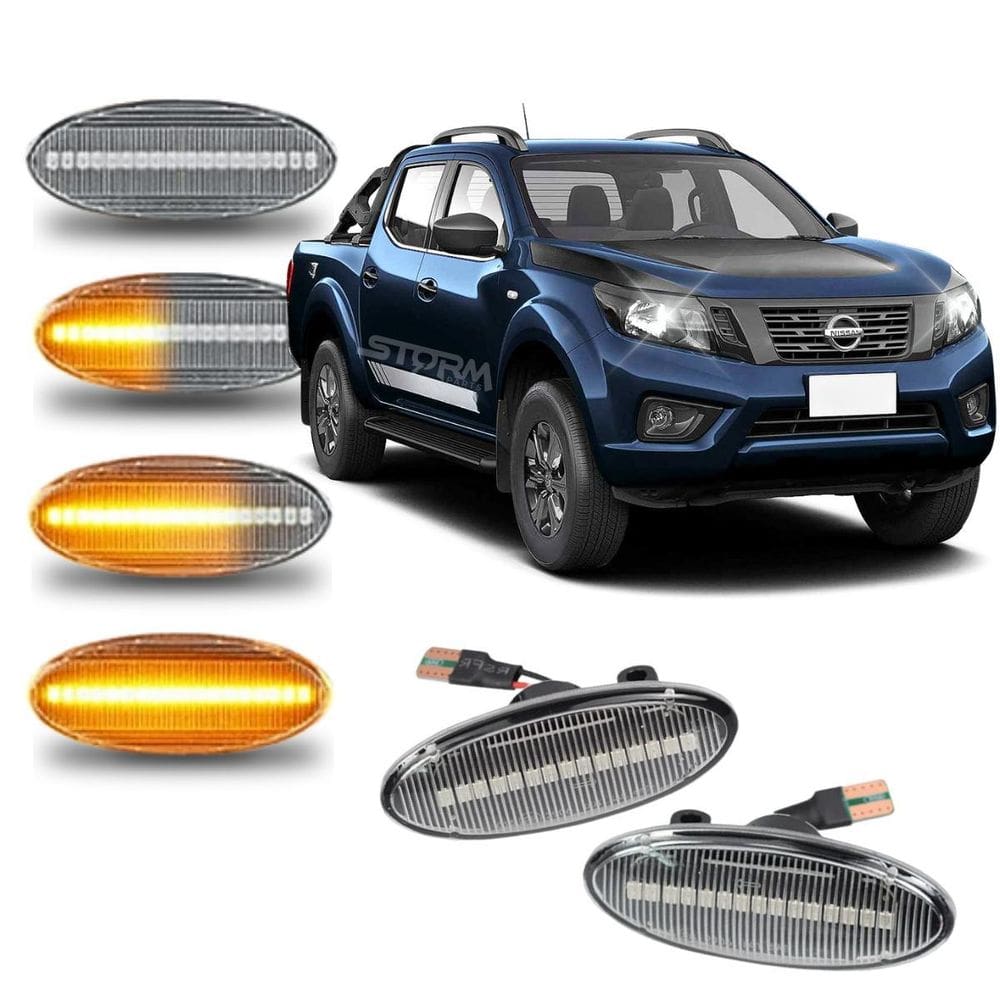 Par Pisca Seta Led Nissan Frontier 2017 A 2022 Attack S Se