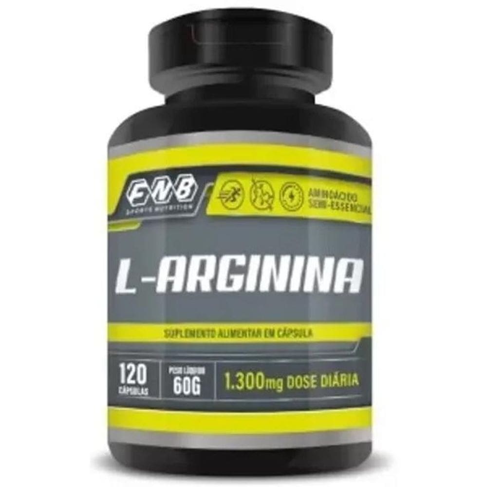2X L-Arginina 100% Pura 120 Cápsulas 500Mg - Flora Nativa Sa