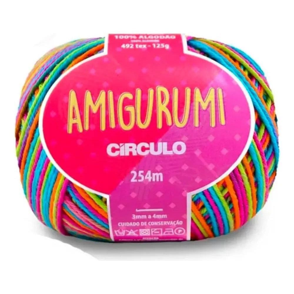 2X Linha Fio Amigurumi  Unicórnio E Lhama