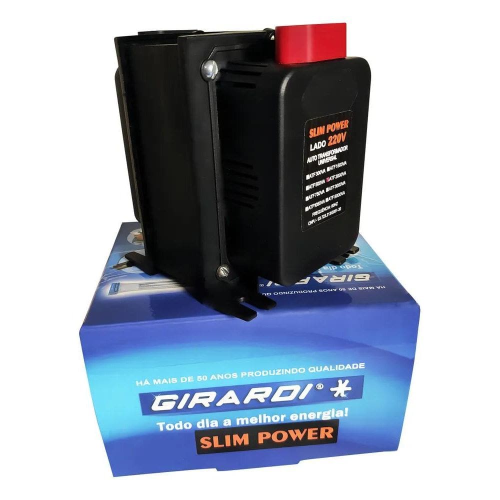 2X Transformador De Voltagem 1000Va Girardi Conversor Energi
