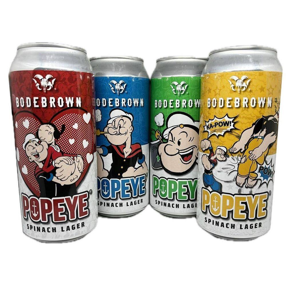 4 Cerveja Popeye Larger 473Ml Puro Malte Progressive Pilsner