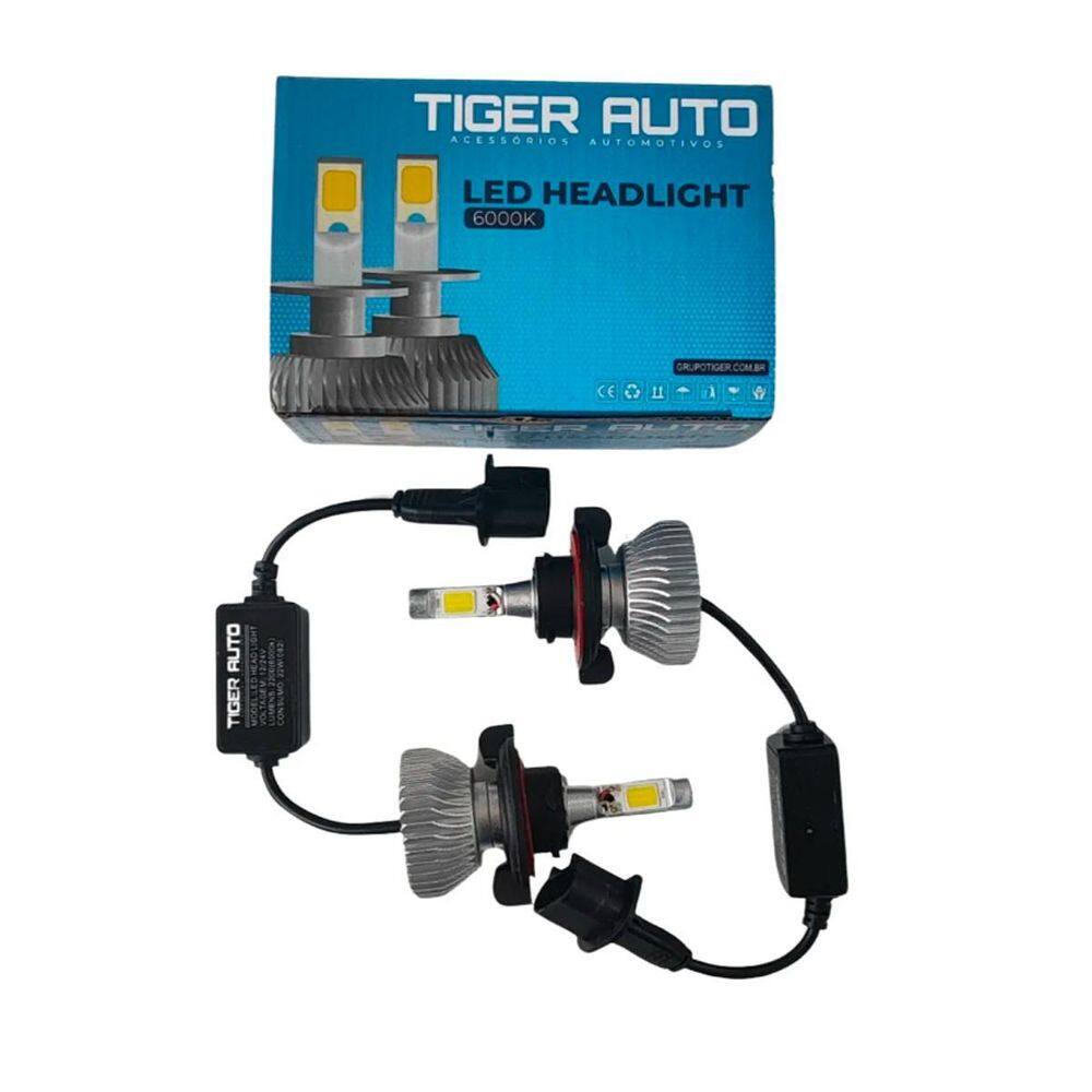 Lâmpada Super Led 6000K Bivolt H13