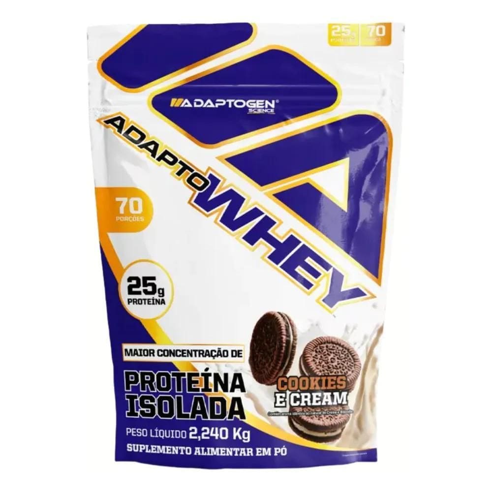 2X Adapto Whey Whey 3W Whey Isolado Whey Hidrolisado Adaptog