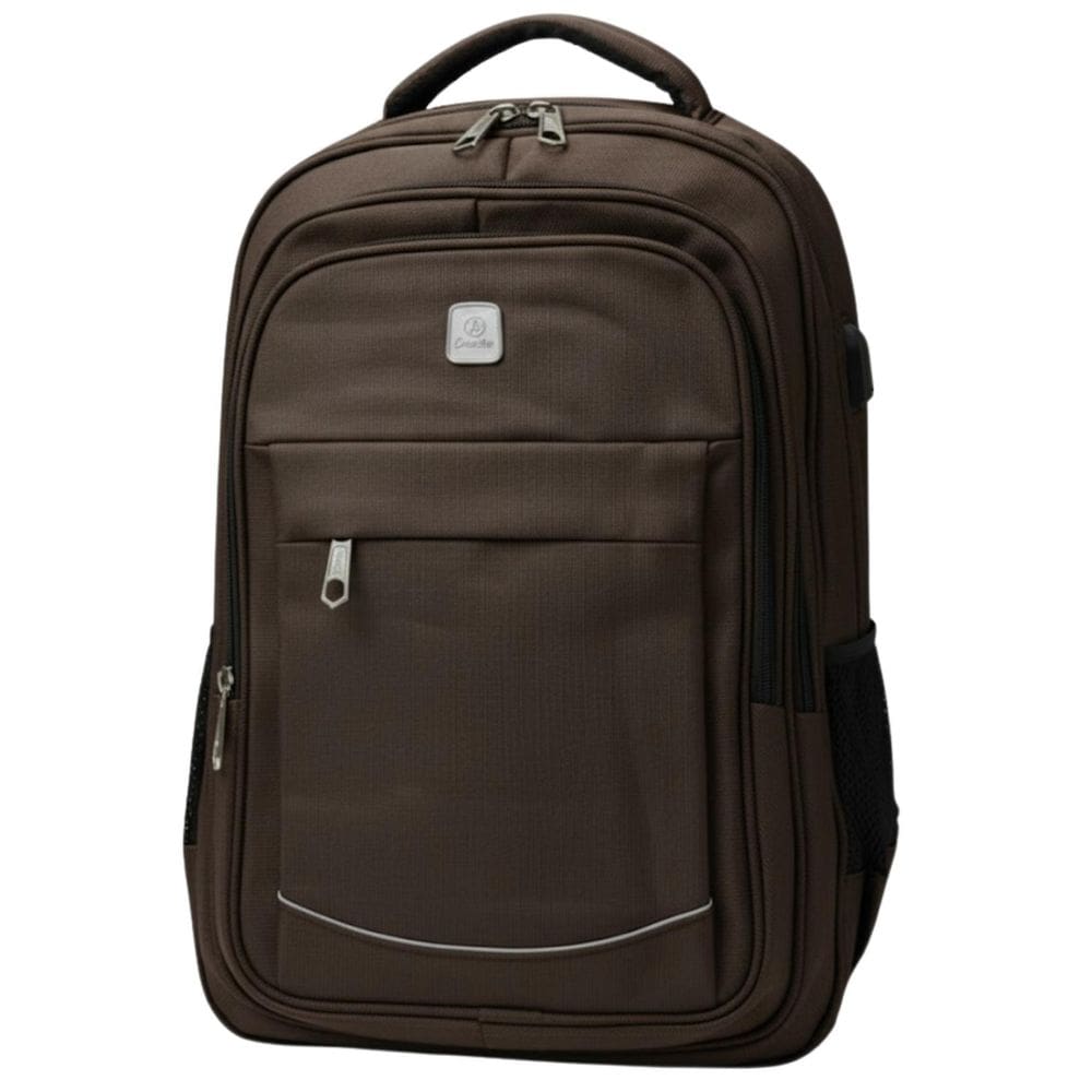 Mochila Masculina Reforçada Notebook Executiva - Café