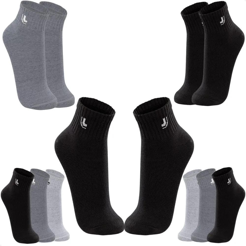 2X Kit 6 Pares Meias Lupo Cano Médio Alto