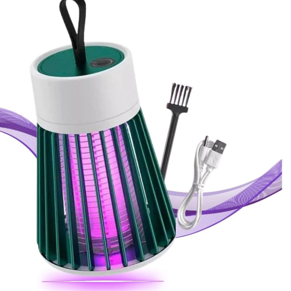 Luminária Mata Insetos Led Uv Para Quarto De Hóspedes