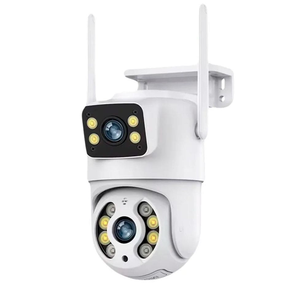 Câmera Noturna Branca Wifi Detecção Casa