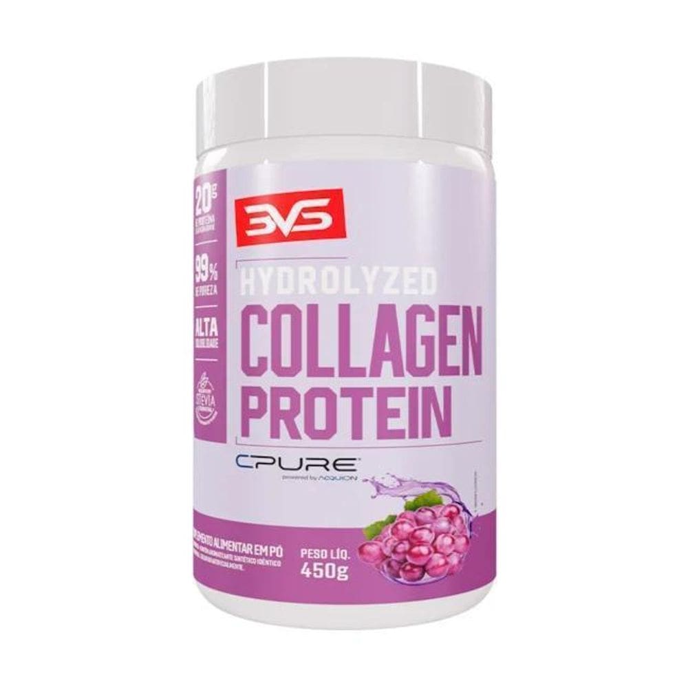 Collagen Protein 450G - Sabor: Uva