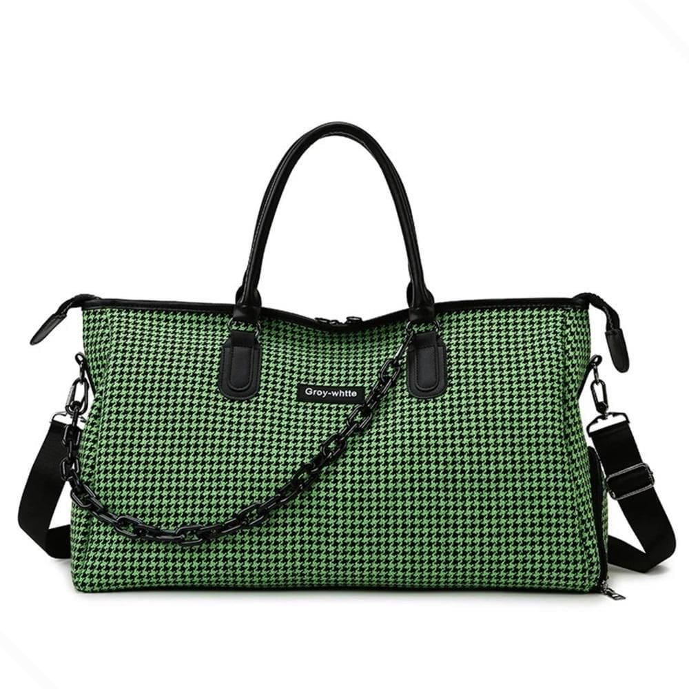 Bolsa Academia Xadrez Multifuncional Confortável Impermeável