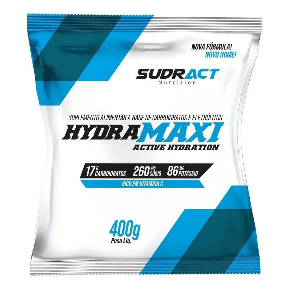 2X Isotônico Hydramaxi 400G - Sudract - Carbo + Eletrólitos