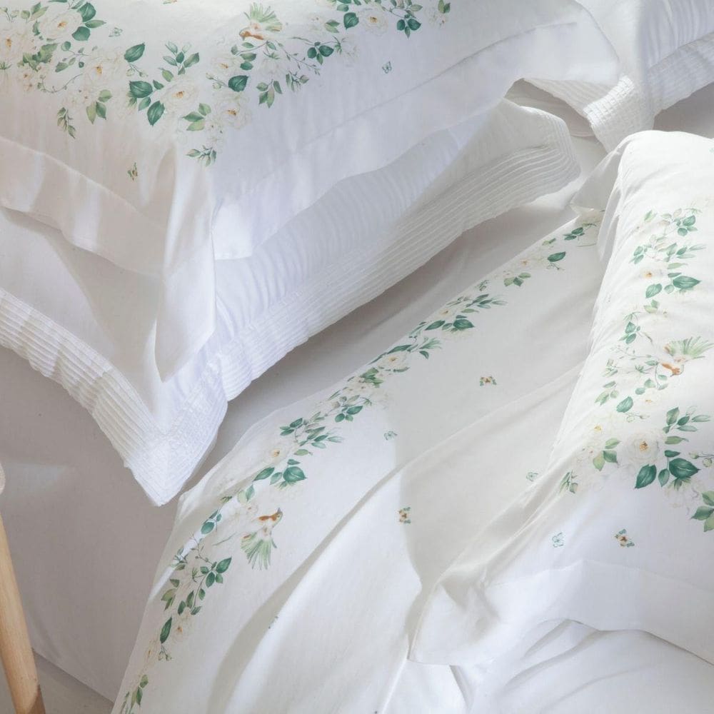 Jogo Cama Queen 400 Fios Kacyumara Bambu Bali 04 Pças Vitore