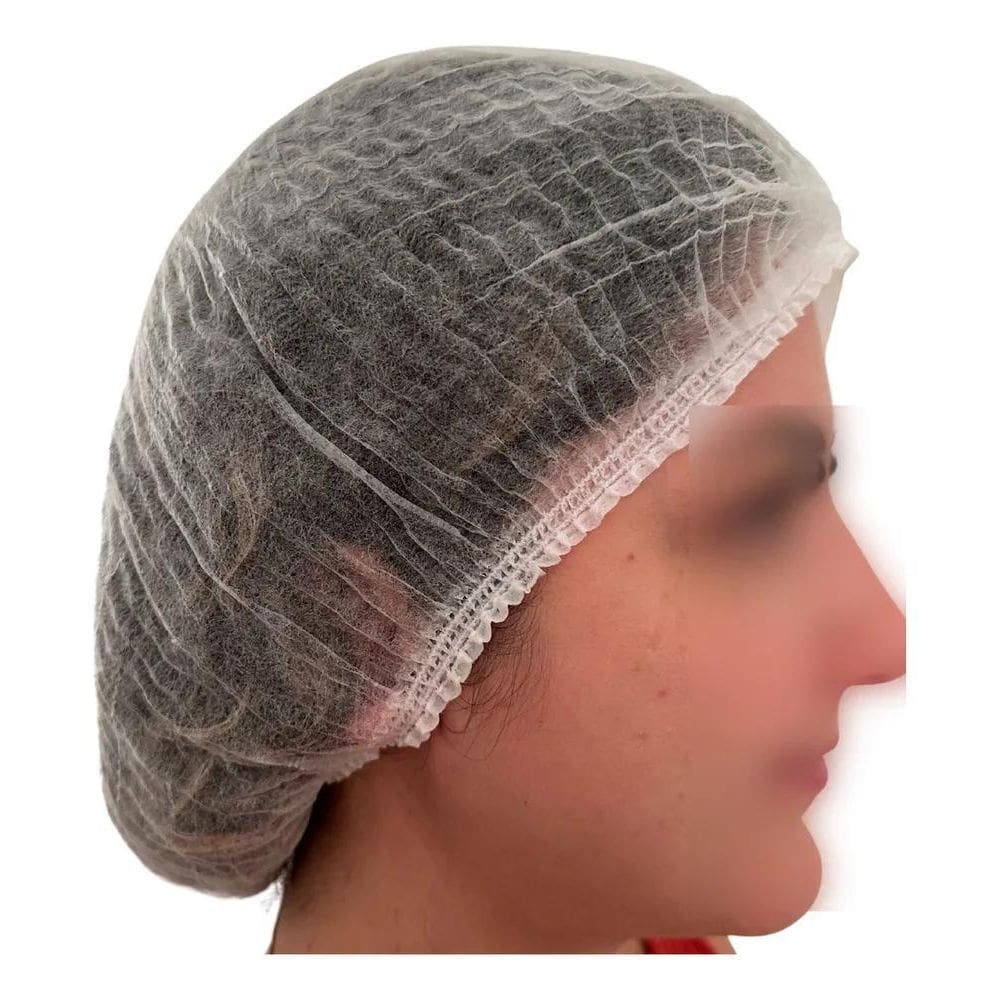 2X Touca Cirúrgica Descartável 200 Unidades Com Anvisa Cor B