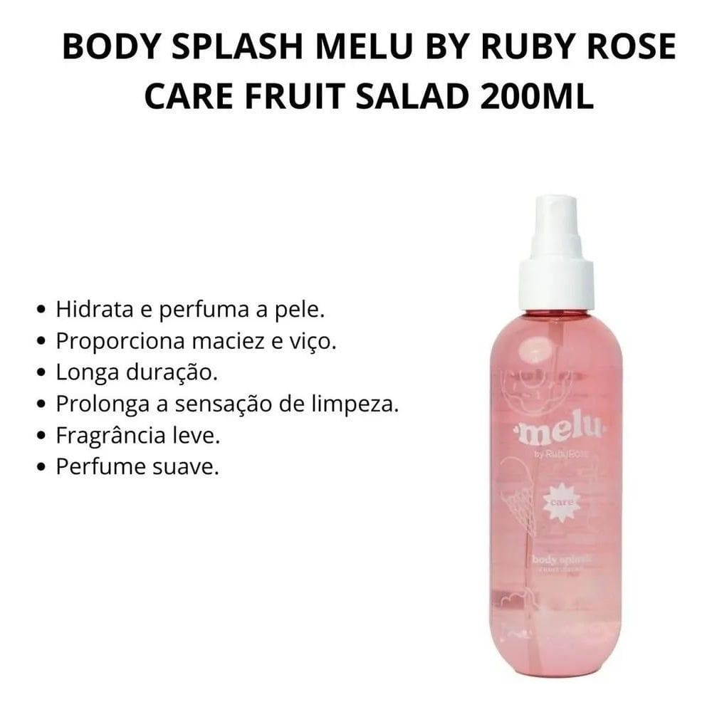 2X Perfume Corporal Loção Body Splash Fruit Salad