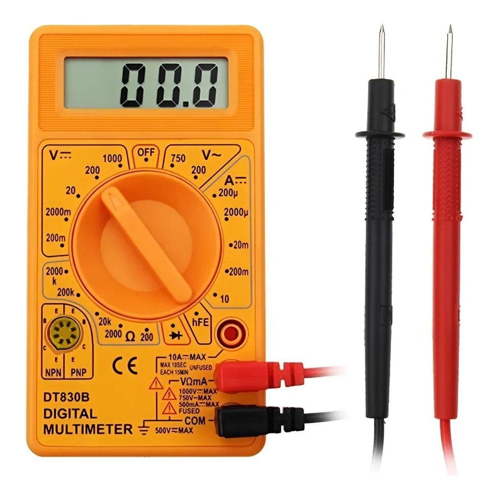 Multimetro Digital Portátil Para Medição E Tensão