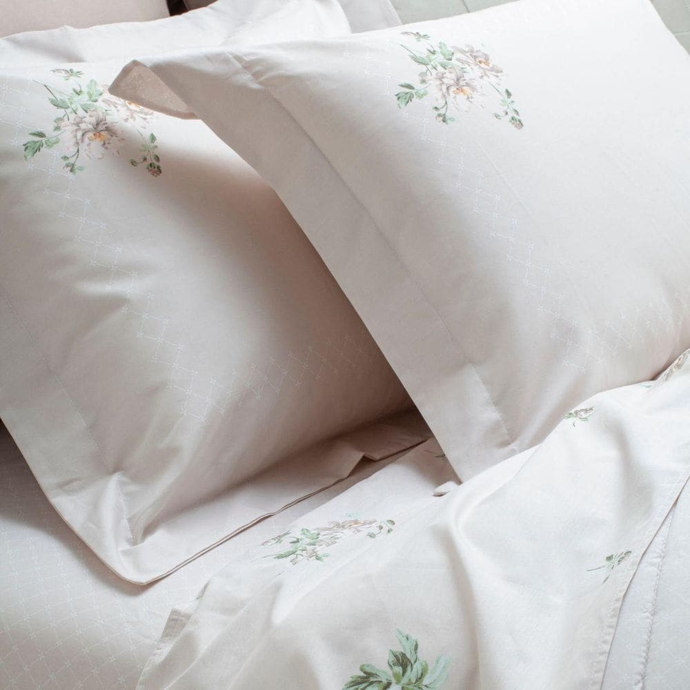 Jogo Cama King 200 Fios Kacyumara Vida Bela 04 Peças Erdene