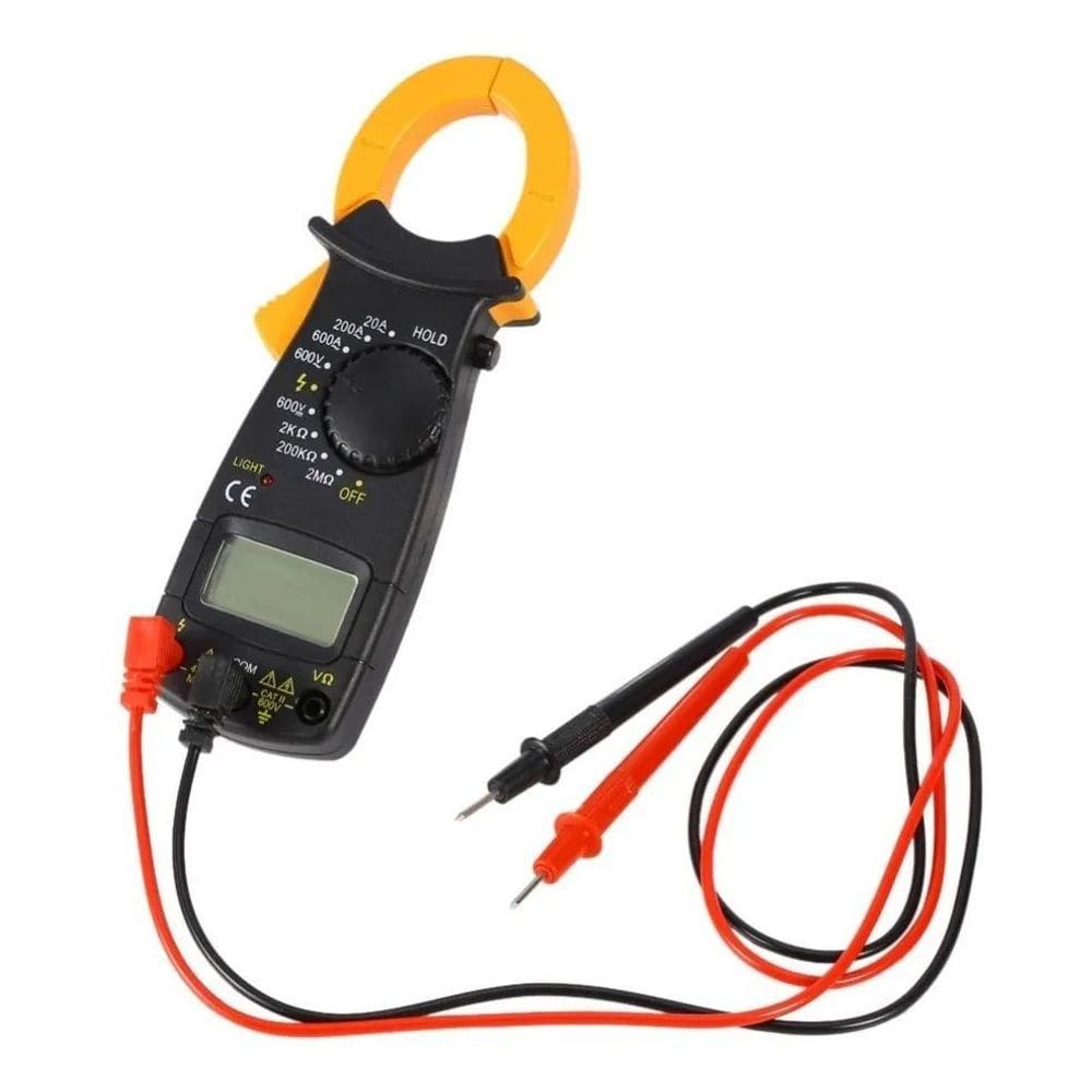 2X Alicate Amperímetro E Multímetro Digital