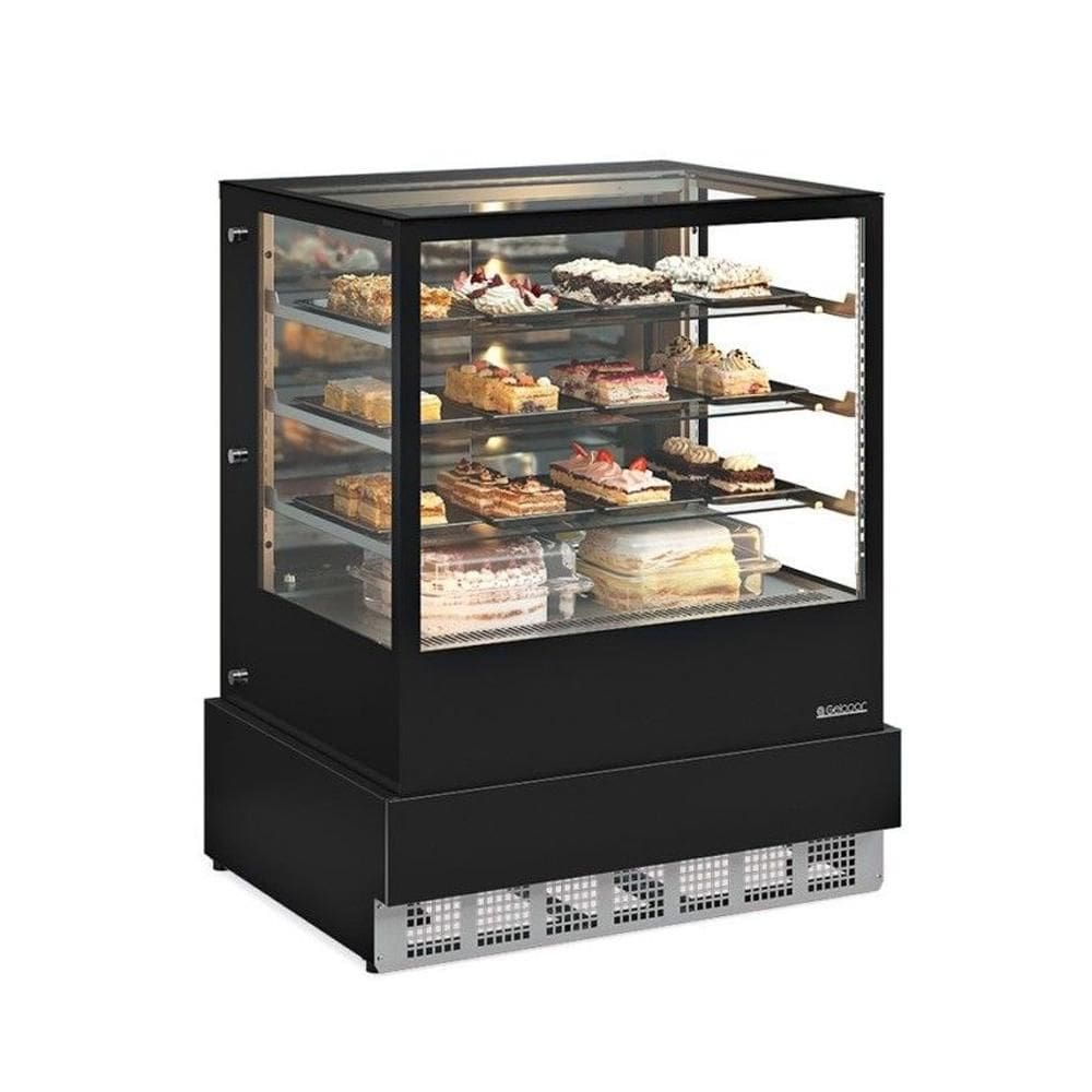Vitrine Refrigerada Dupla Função Gelopar 1 m Preto 127V GGER-100