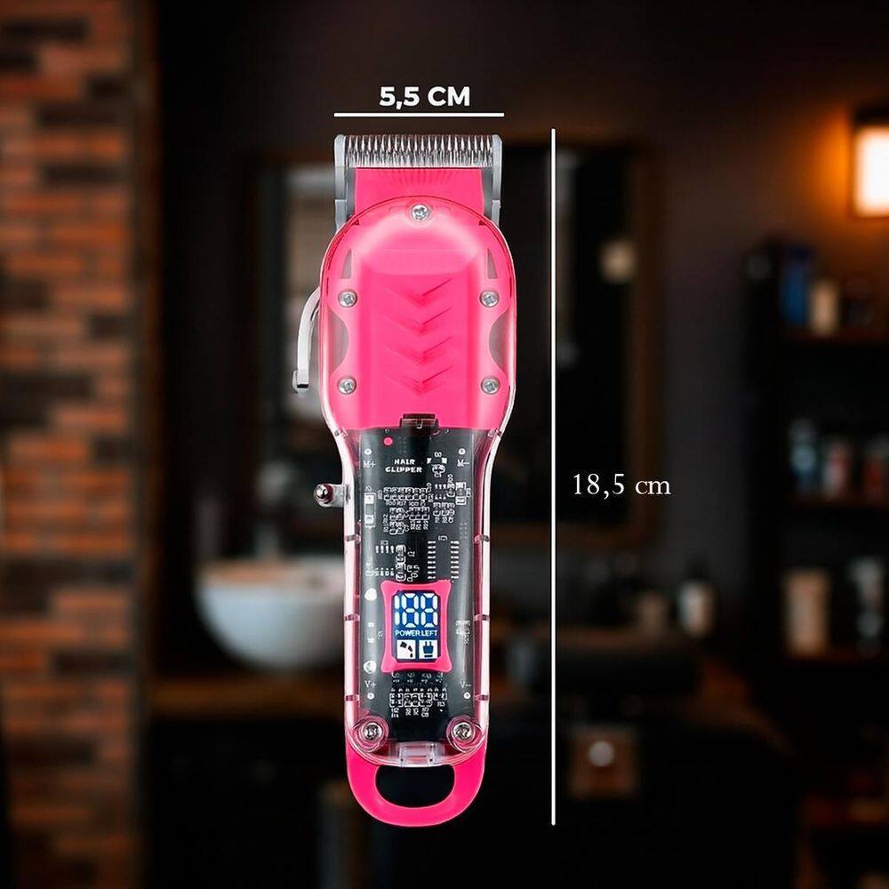 Máquina Transparente Para Cabelo Bivolt