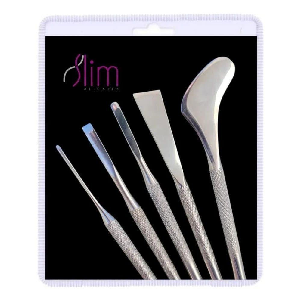 2X Kit Para Desencravar Unha Fácil Em Casa Com 5 Peças Manic