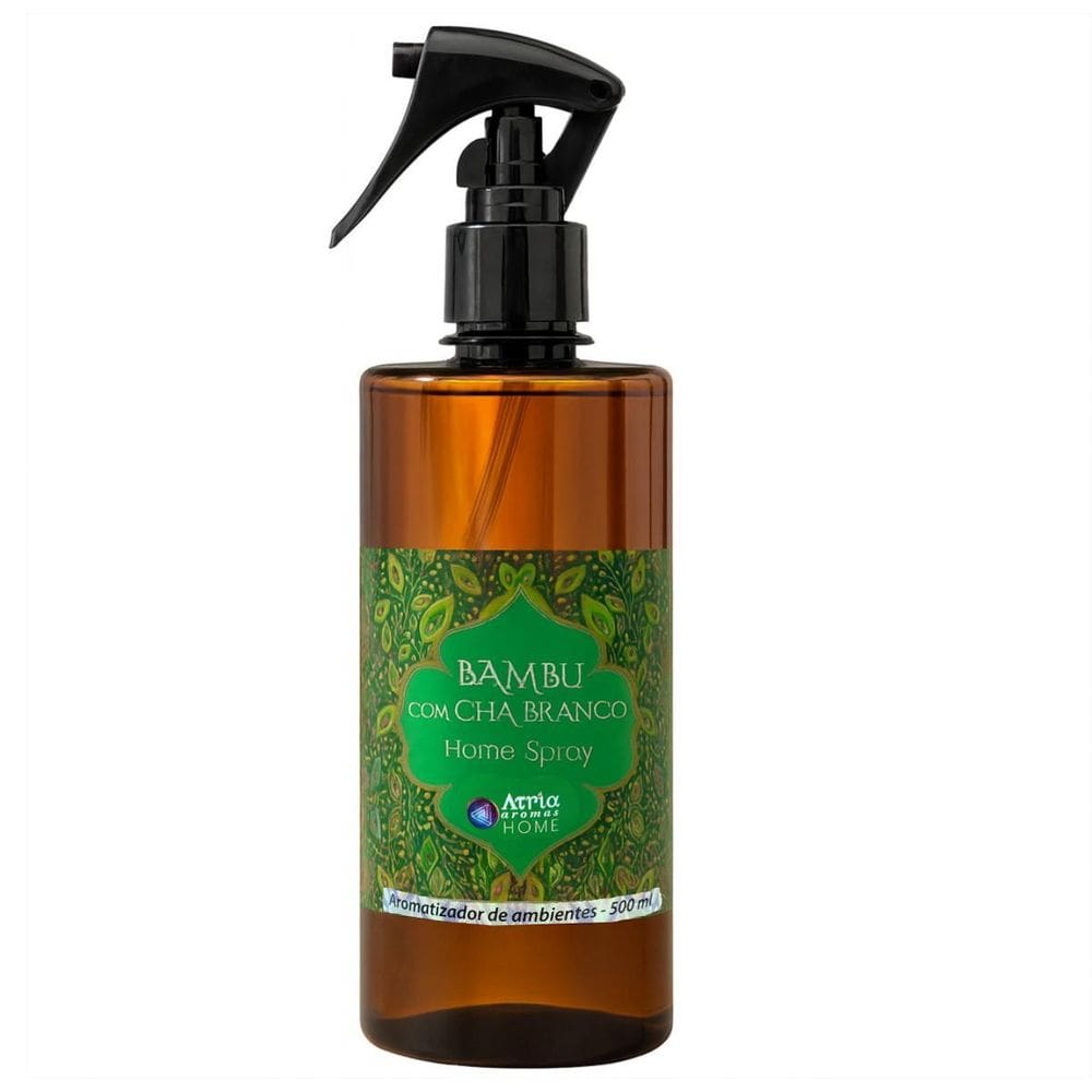 Home Spray Aroma Bambu Com Chá Branco 500 Ml