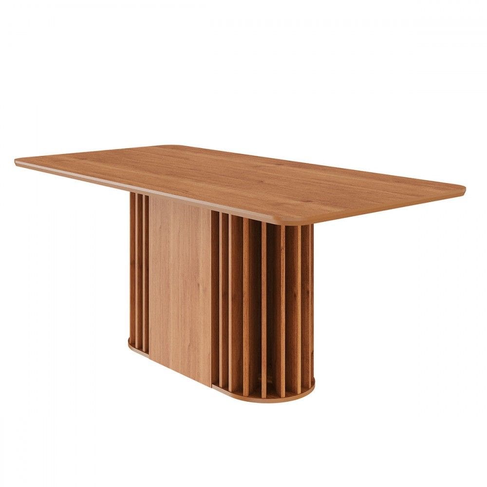 Mesa de Madeira Julieta 180 Cm Cinamomo - Cimol