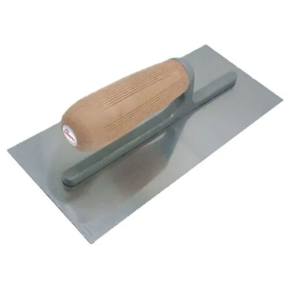 Desempenadeira  Lisa Cabo Aberto 27X12  Aço Inox Compel 2410