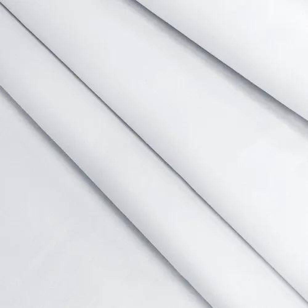 Tecido Percal Branco 100% Algodão 1 M X 2 .50M Branco