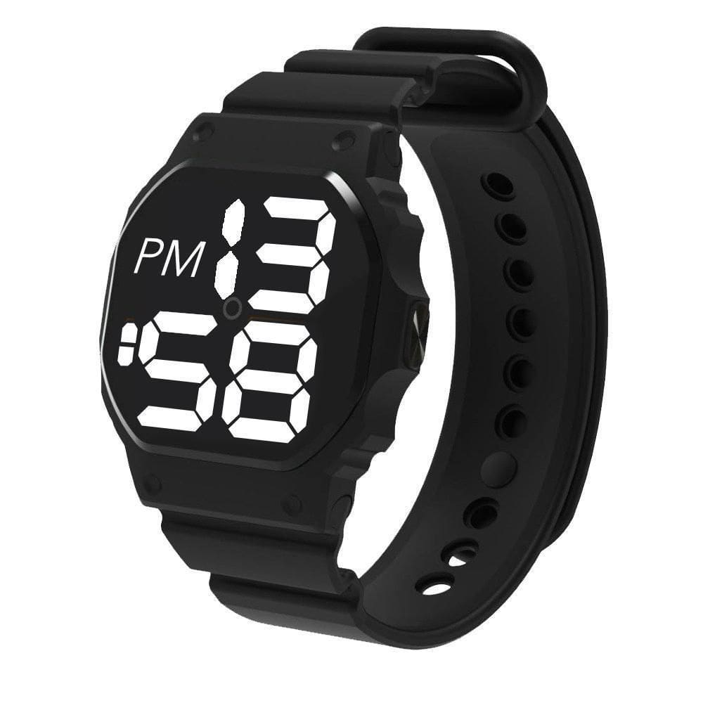 Relógio Digital Esporte Bracelete Led Adulto Infantil Barato