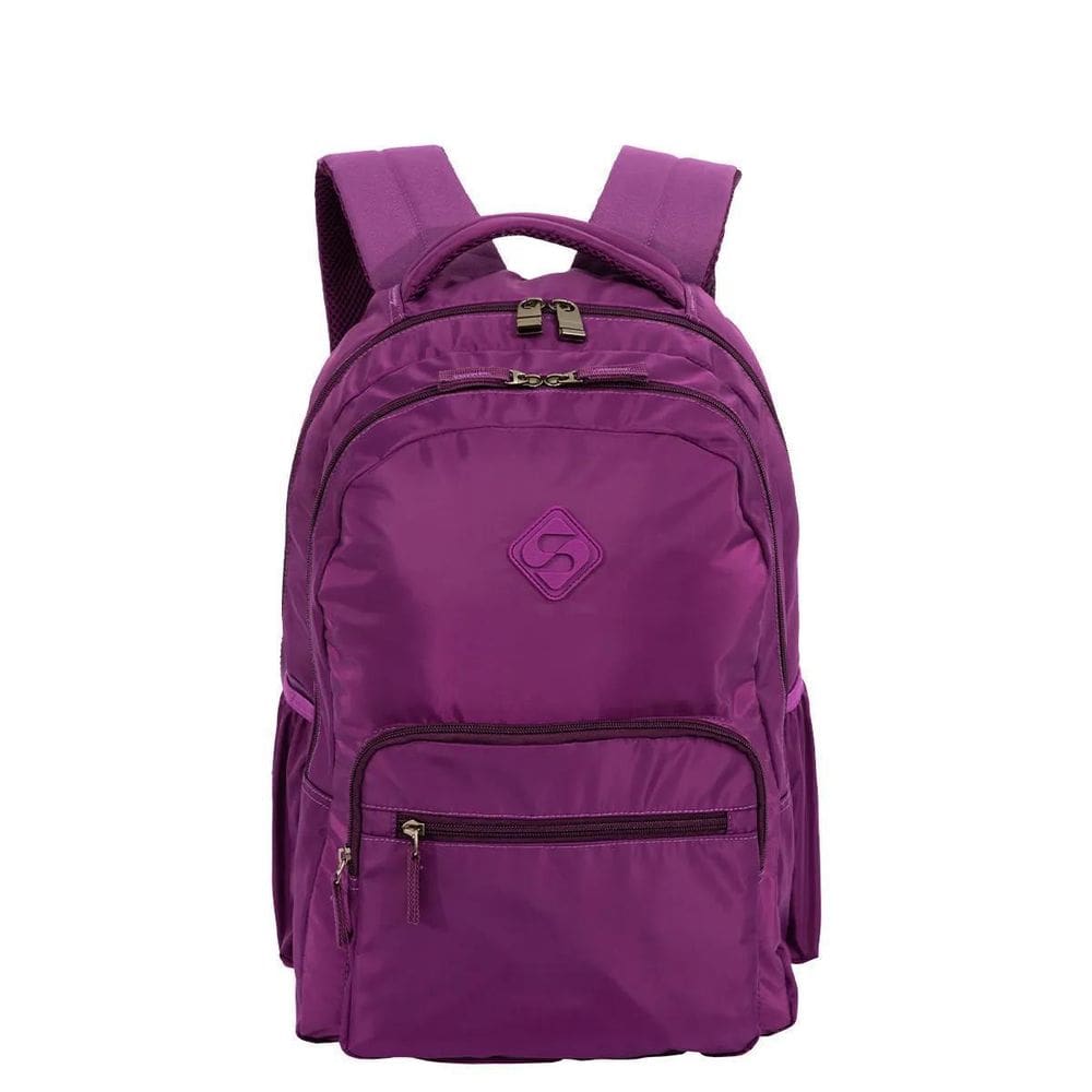 Mochila 2 Compartimentos Sestini College 4 Roxo - Cintilante
