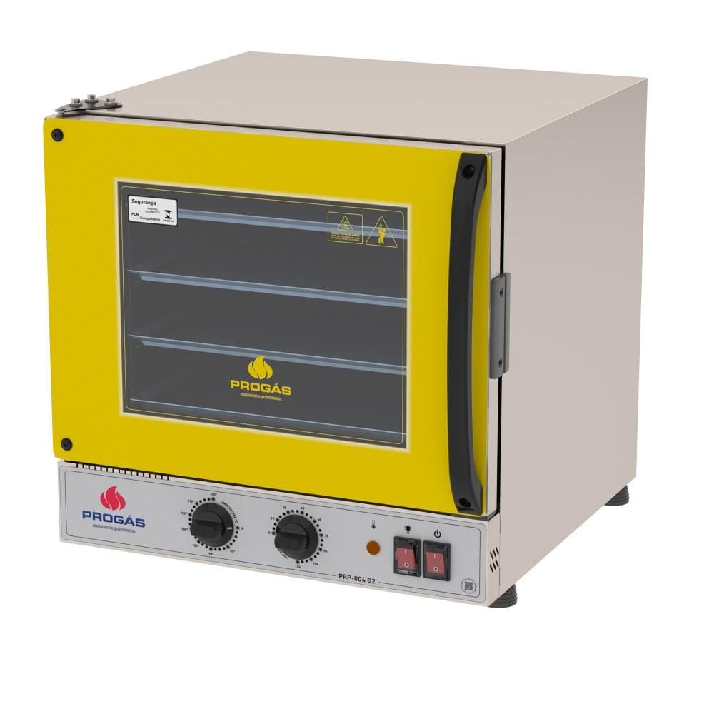 Forno Turbo Elétrico Progás Fast Oven Amarelo 220V PRP-004 G2