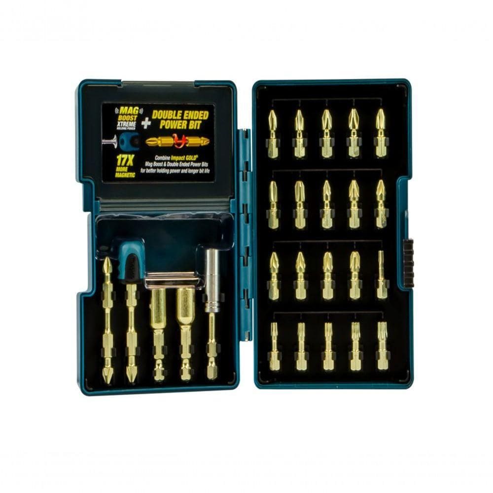 Jogo De Bits Diversos Impact Gold 26 Peças Makita B-69163 – Resistente E Preciso