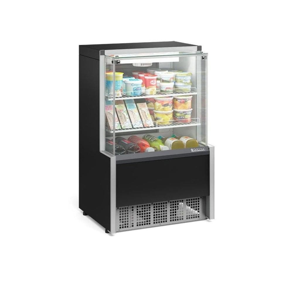 Vitrine Refrigerada Ar Forçado Gelopar75 m Preto 127V GPFA-075R