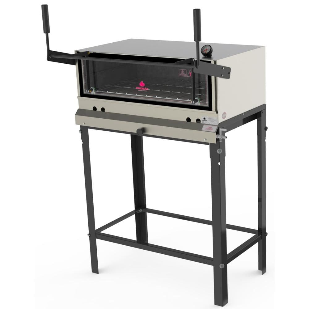 Forno Refratário a Gás Progás 62 Litros Inox Abertura Guilhotina PRP-750 S/KG