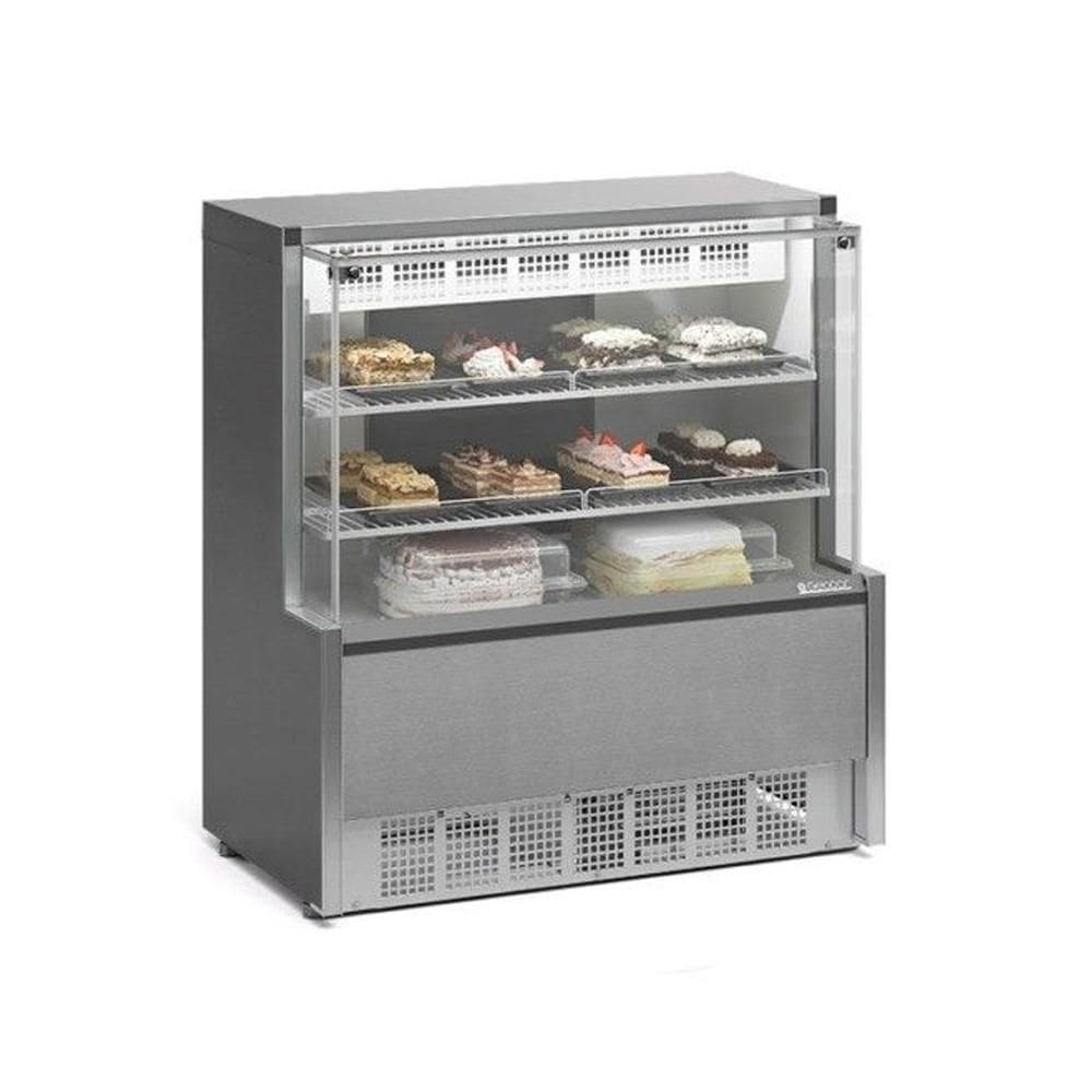 Vitrine Refrigerada Dupla Função Gelopar 1,10 m Inox 220V GPEA-110R TI